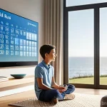 인공지능 실무 프로젝트 - **Prompt 1: AI-Powered Smart Home Morning**
    "A cozy, sunlit modern living room on a pleasant mor...